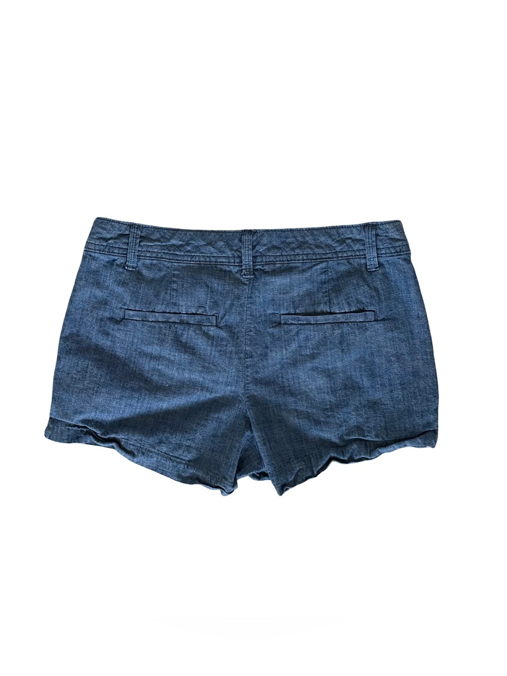 GAP Women's Dark Blue Denim-Style Casual Shorts - Picture 2 of 3
